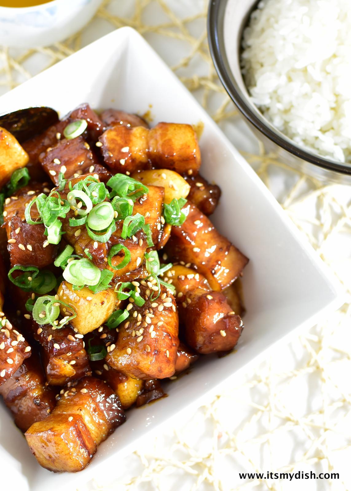 Shanghai Red Braised Pork (上海紅燒肉) - It's My Dish