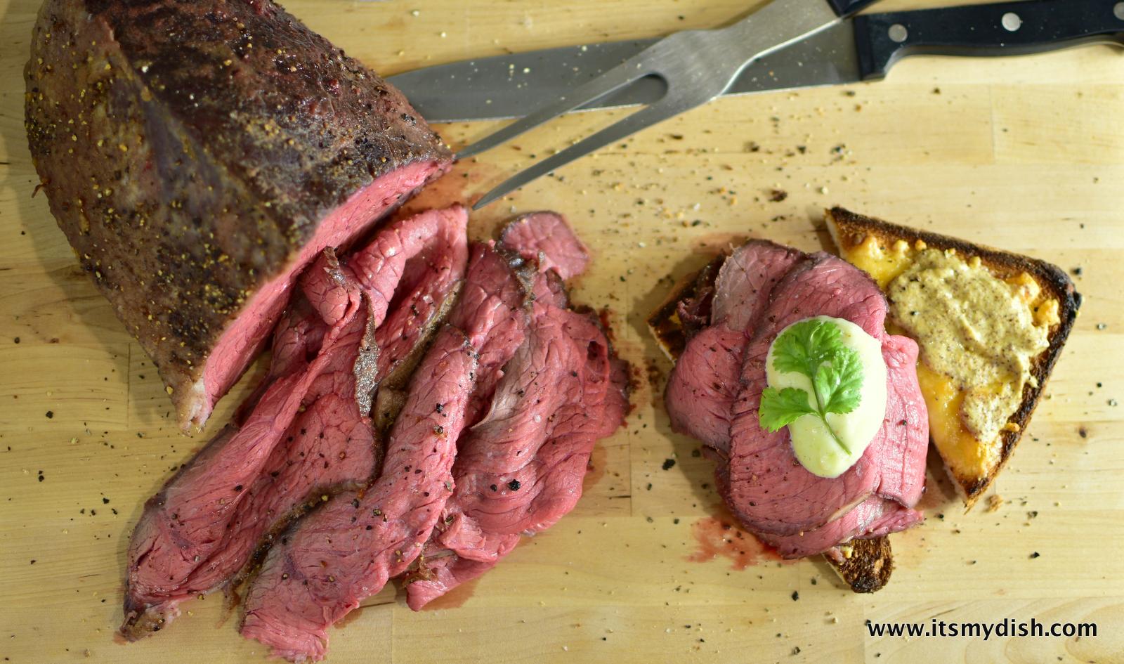 Homemade Deli Style Roast Beef Recipe Using Eye Of Round – Home Is A Kitchen